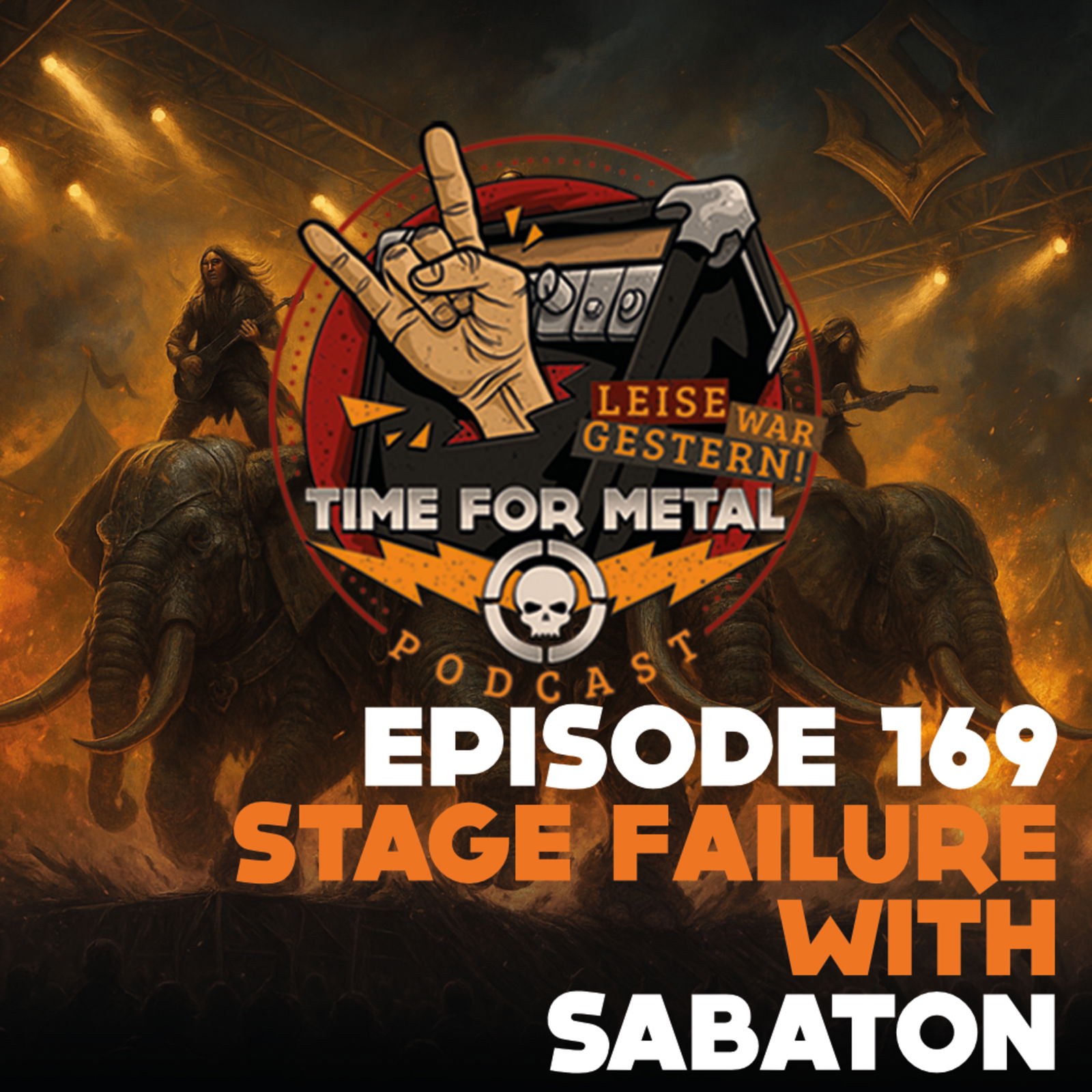 Episode 169 - Failures On Stage with Joakim Broden (Sabaton)