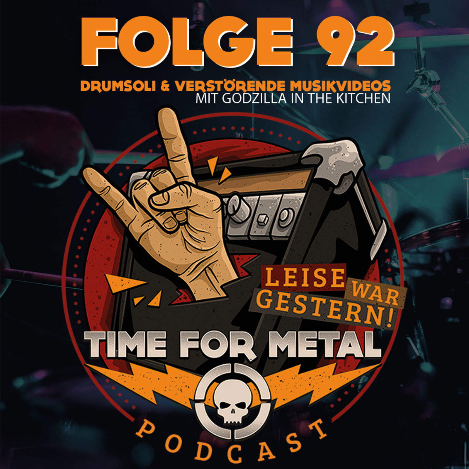 Folge 92 - Drumsoli & verstörende Musikvideos | im Themenroulette mit Godzilla In The Kitchen