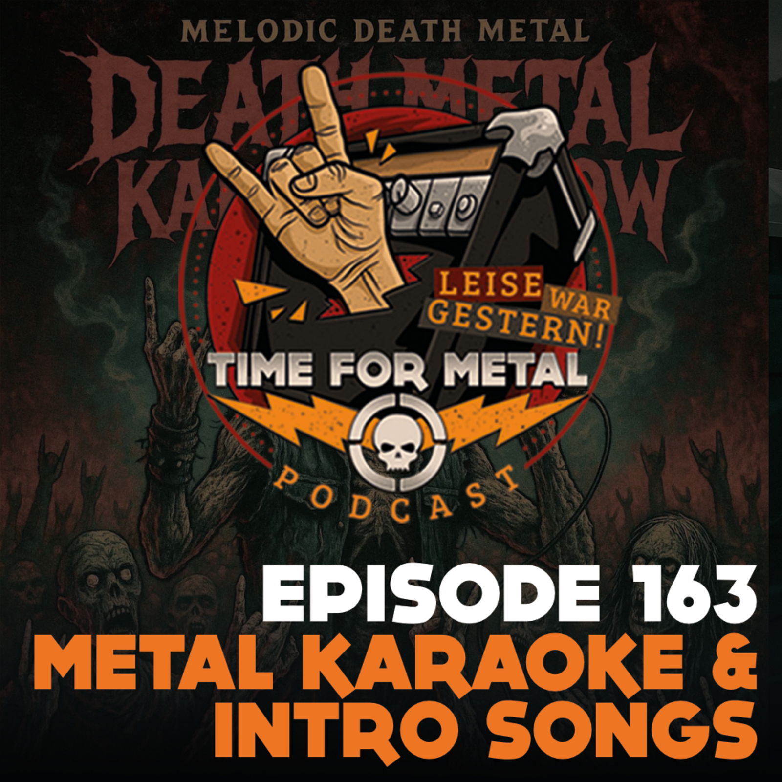 Folge 163 - Metal Karaoke & Intro Songs (mit Mission In Black)
