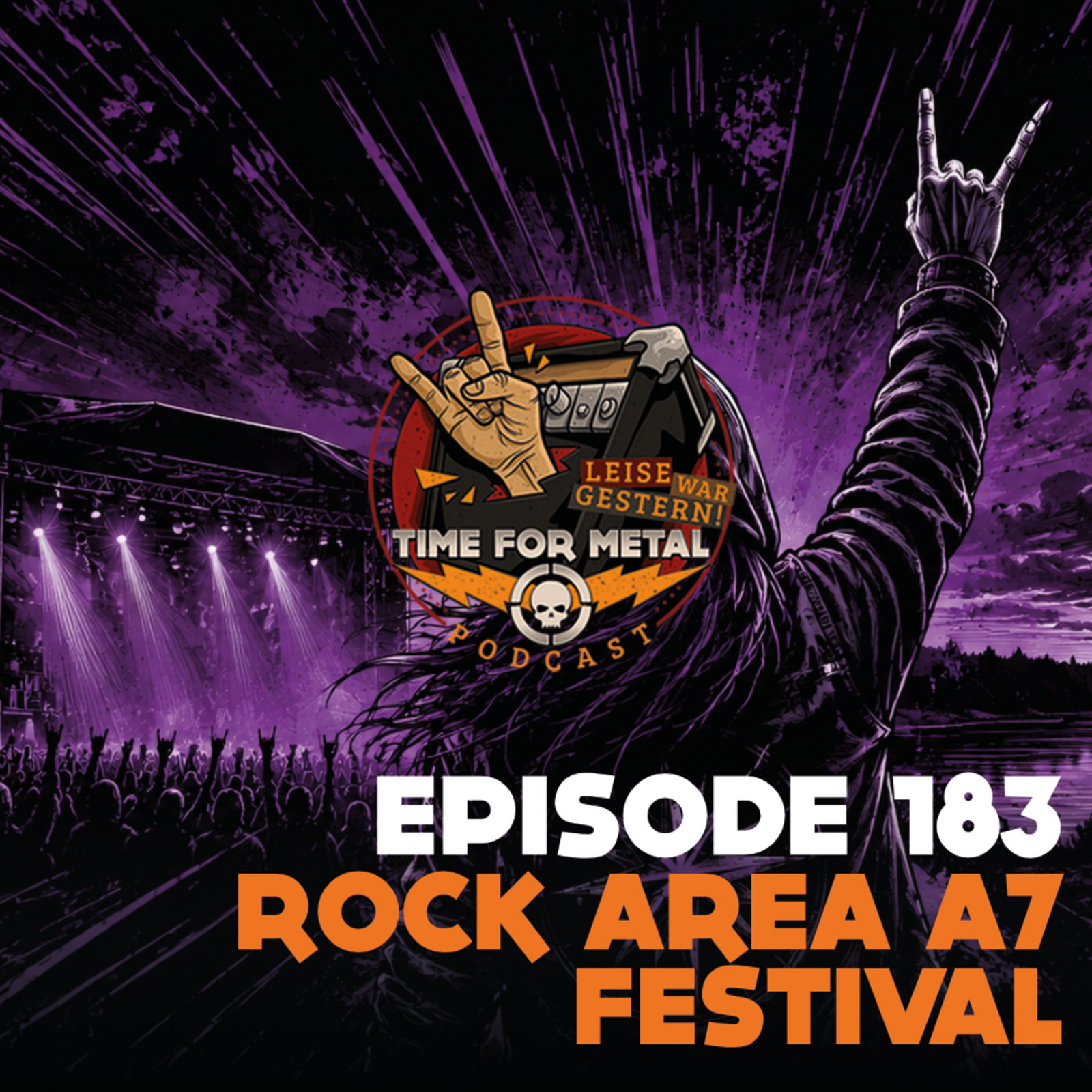 Folge 183 - Was hast du auf Festivals gelernt? & ein Moment, in dem Metal dich überrascht hat