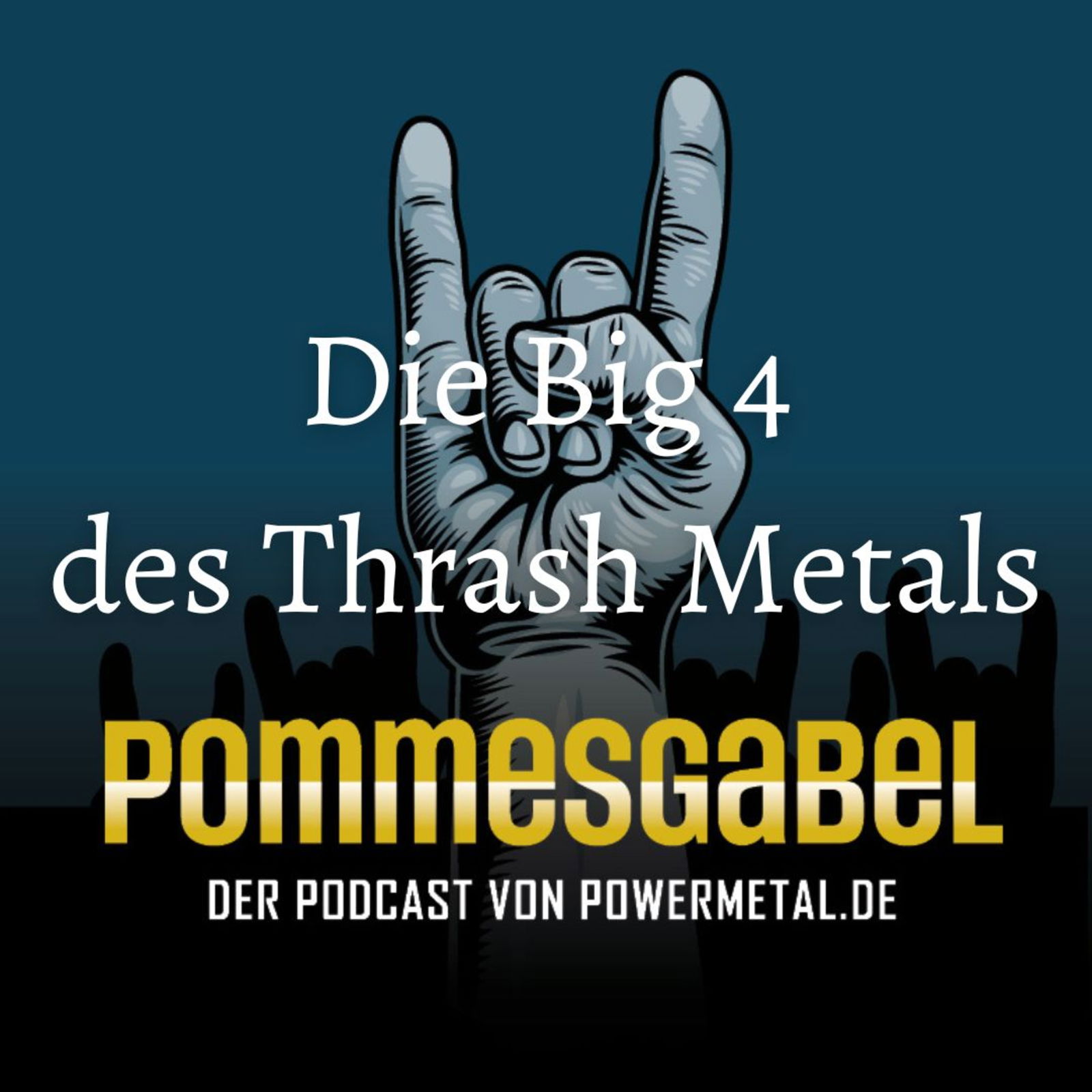 Die Big Four des Thrash Metals